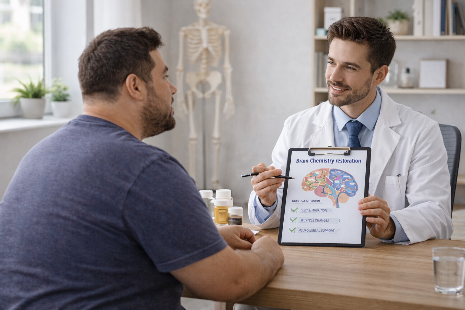 Reversing the Pattern: How Brain Chemistry Restoration Changes Metabolic Outcomes